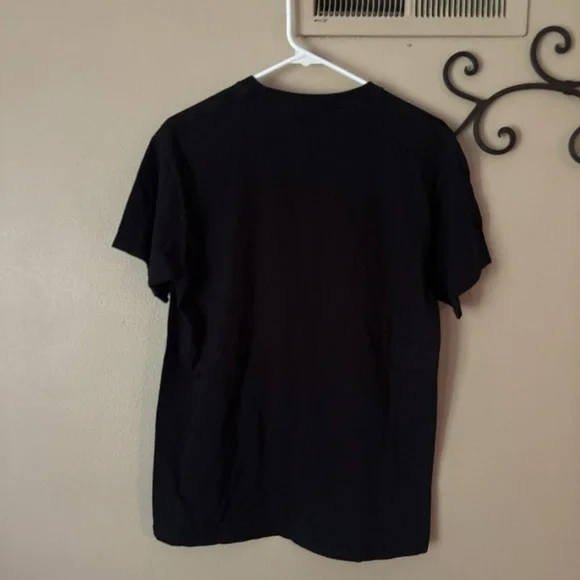 NIRVANA Black Tee with Colorful Angel Graphic - Picture 3 of 3